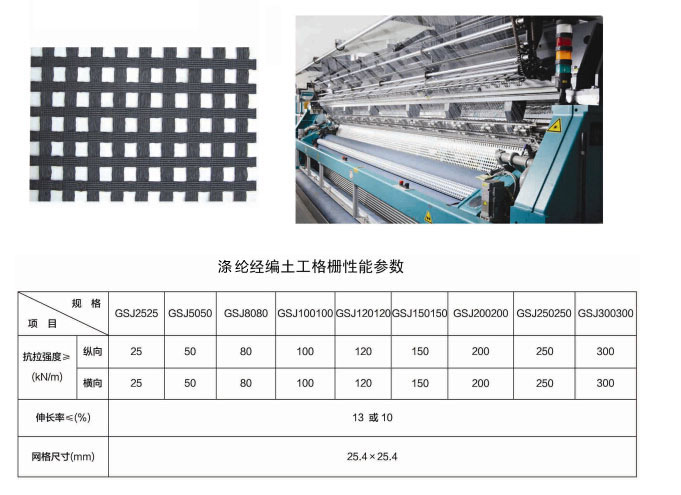 滌綸土工格柵